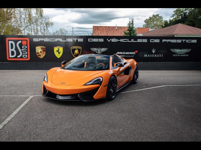 McLaren 570S Spider - V8 bi-turbo 3.8l - 570ch - VENTURA ORANGE !