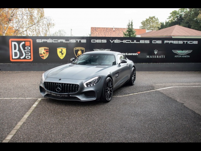 MERCEDES AMG GT S V8 bi-turbo 4.0l - 510ch - GRIS SELENITE MAGNO !